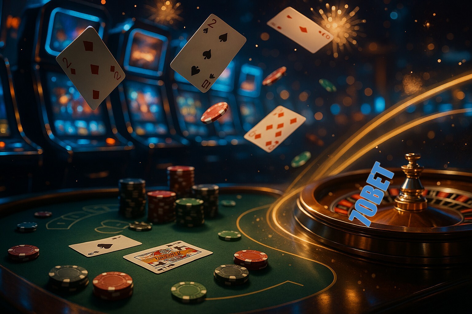 Jogos emocionantes no 70BET